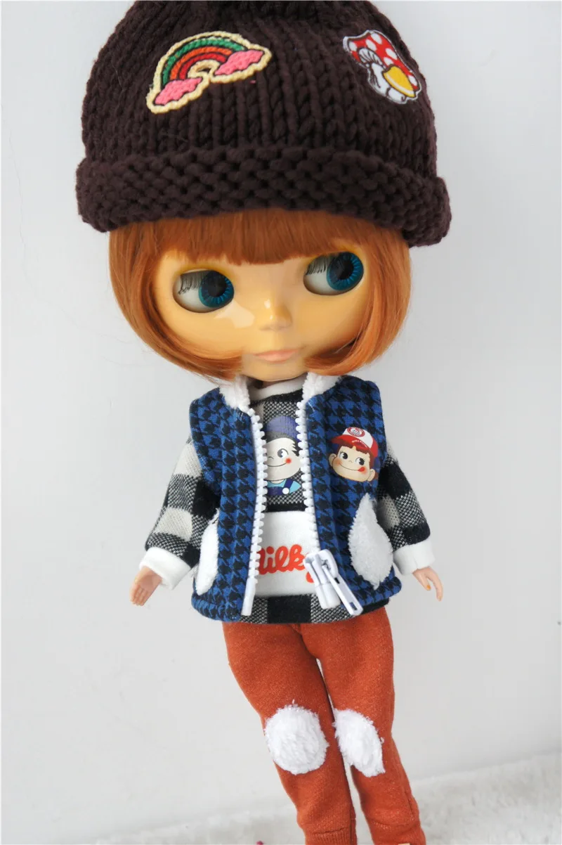 JSB07 модный костюм BJD Кукла одежда из двух частей костюмы куклы Одежда аксессуары