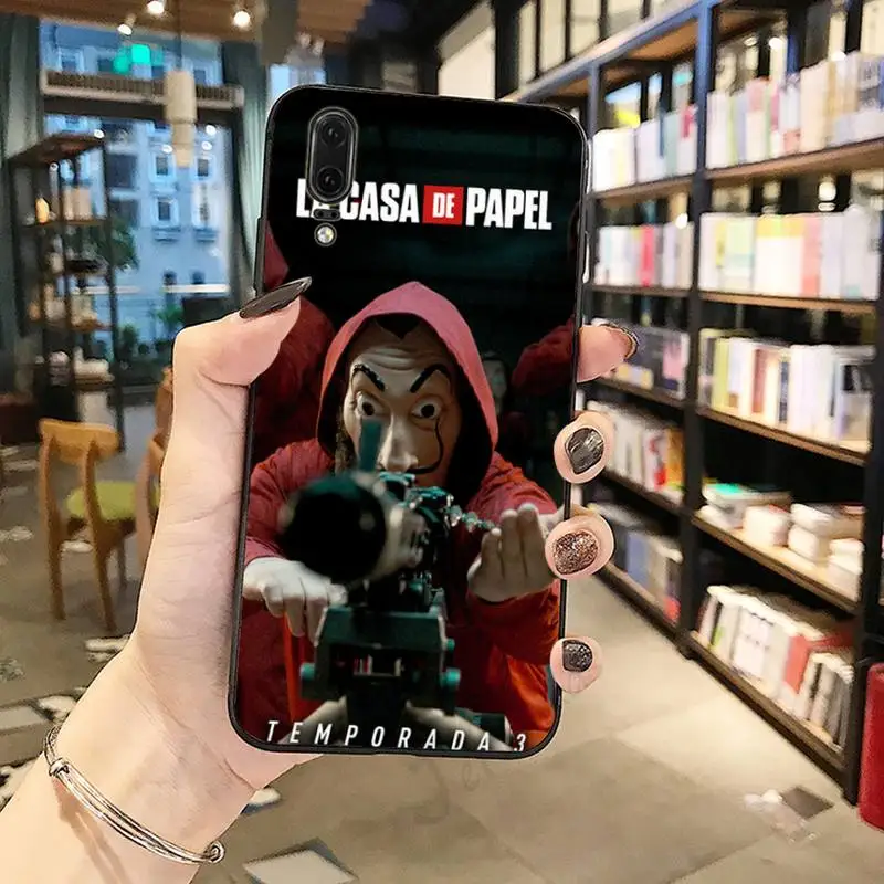 

Spain TV Money Heist House Paper La Casa de papel Phone Cases For Huawei honor Mate P 10 20 30 40 Pro 10i 9 10 20 8 x Lite