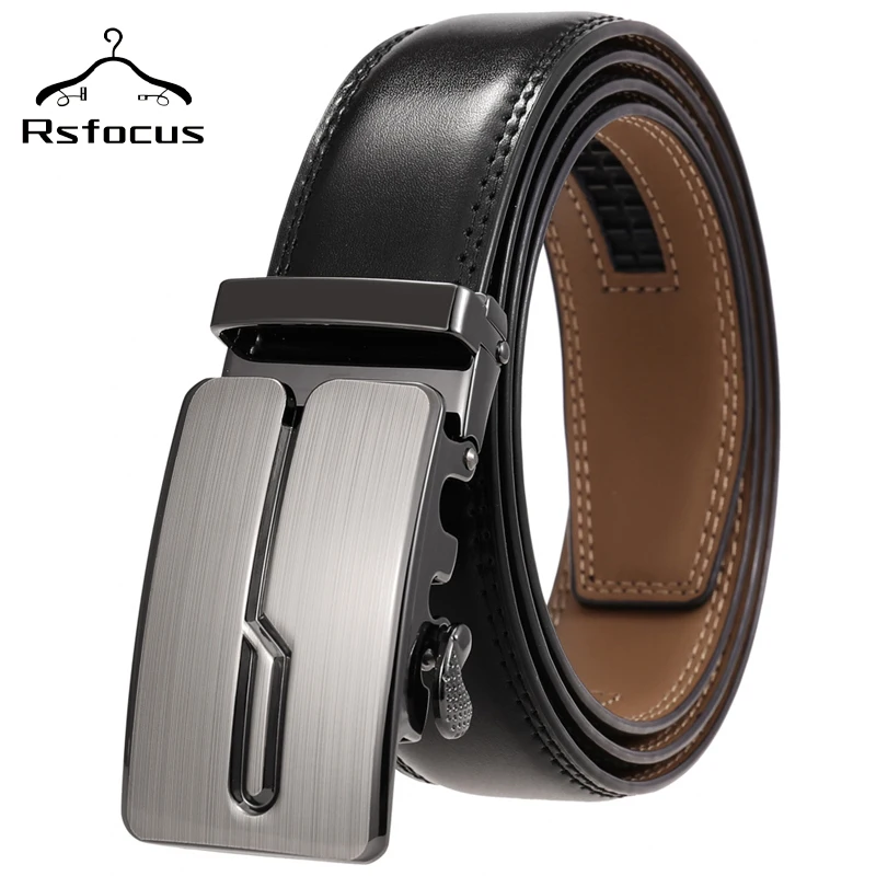 

Famous Brand Automatic Buckle Belt Men 2022 Genuine Leather Black Belt Male Luxury Designer Mens Belts Casual Ceinture Homme R2