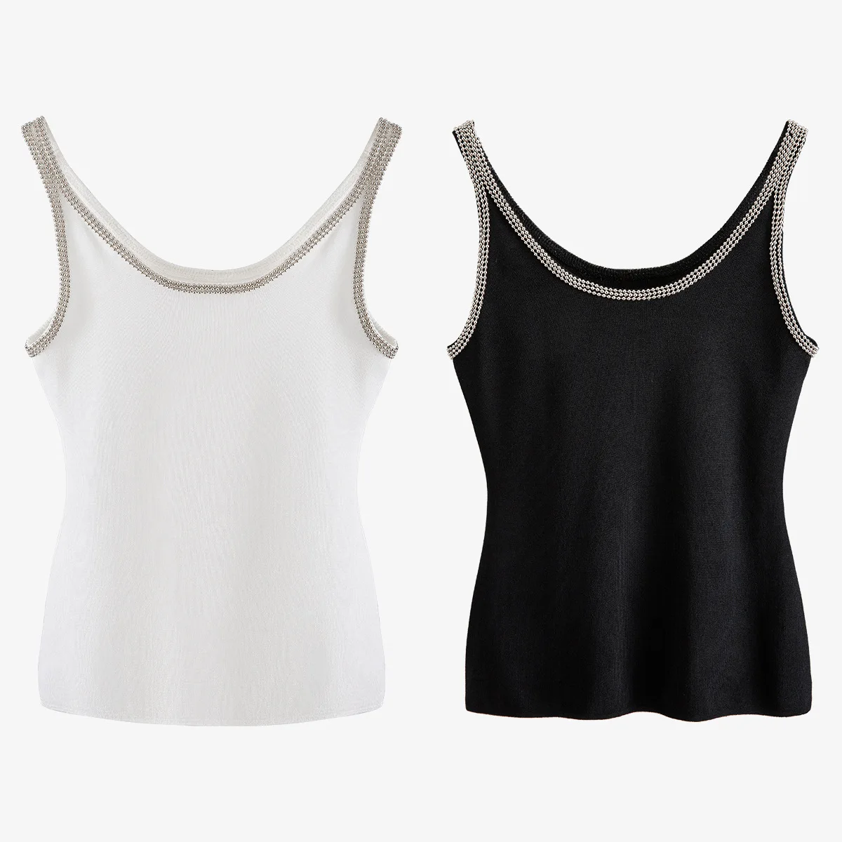 DEAT 2020 женская футболка с v образным вырезом и металлической цепочкой без рукавов