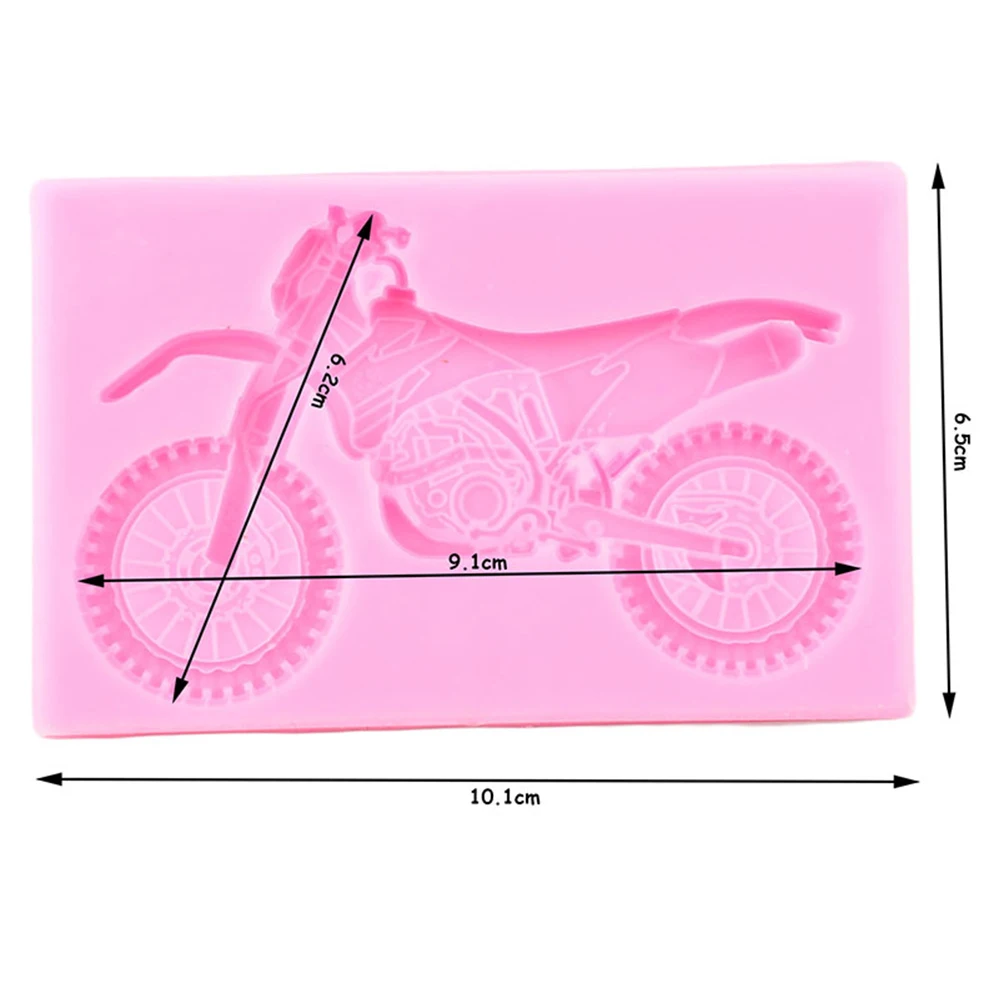Description Picture 4 of item3D Motorcycle Silicone Mould Party Birthday Cake DIY Decoration Tools Sugarcraft Chocolate Fondant Baking Mold