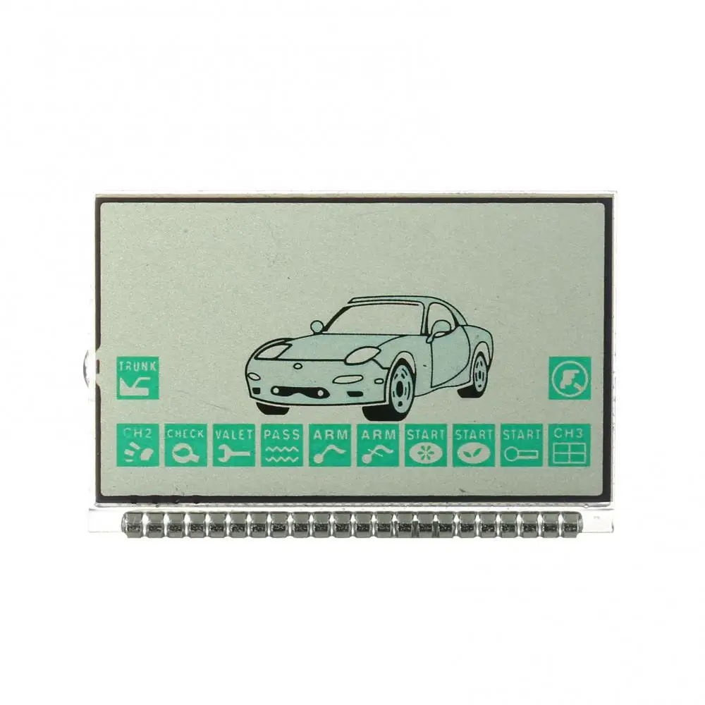 

50% горячая Распродажа A9 ЖК-дисплей для автомобиля Противоугонный пульт дистанционного управления двусторонняя сигнализация