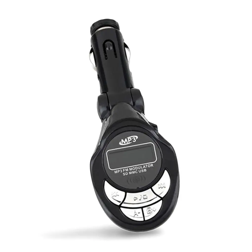 4 в 1 Автомобильный MP3 плеер беспроводной fm передатчик модулятор USB CD MMC пульт