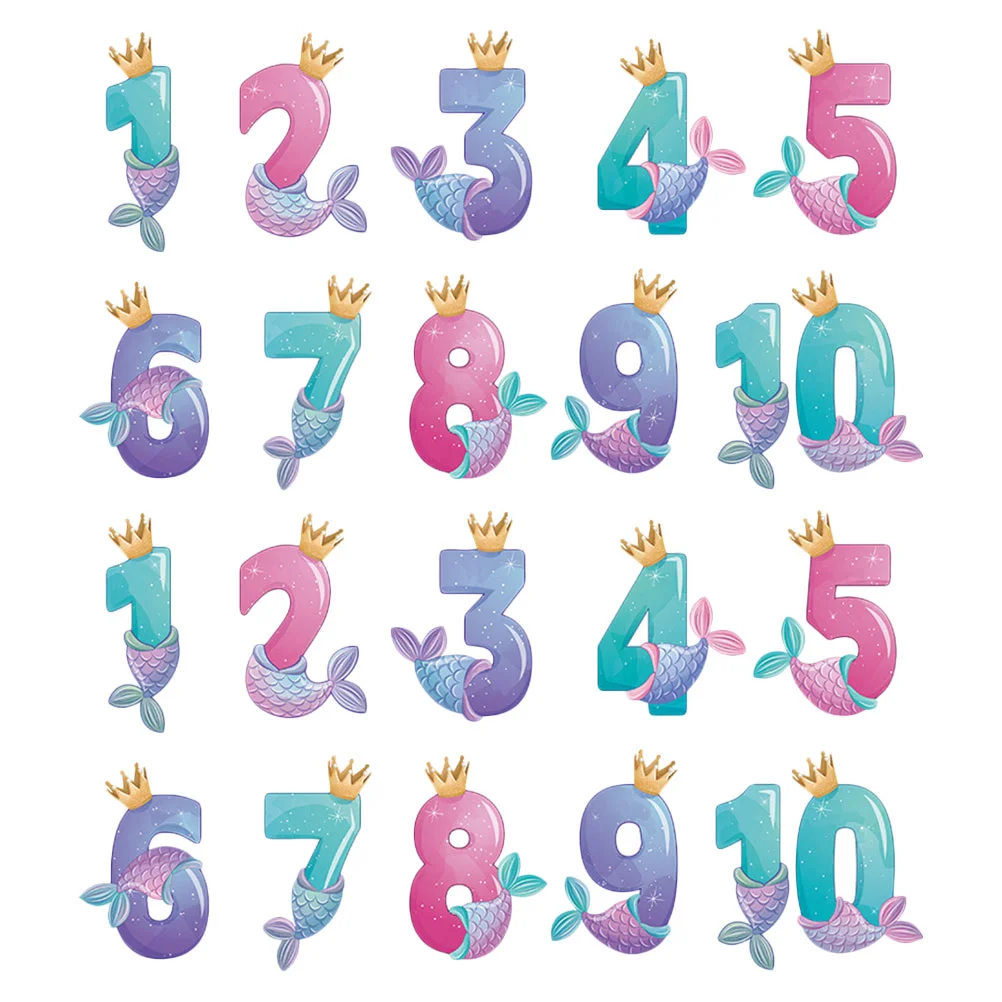 

2Pcs Home Stickers Removable Wall Stickers Printed Wall Stickers (Assorted Color)