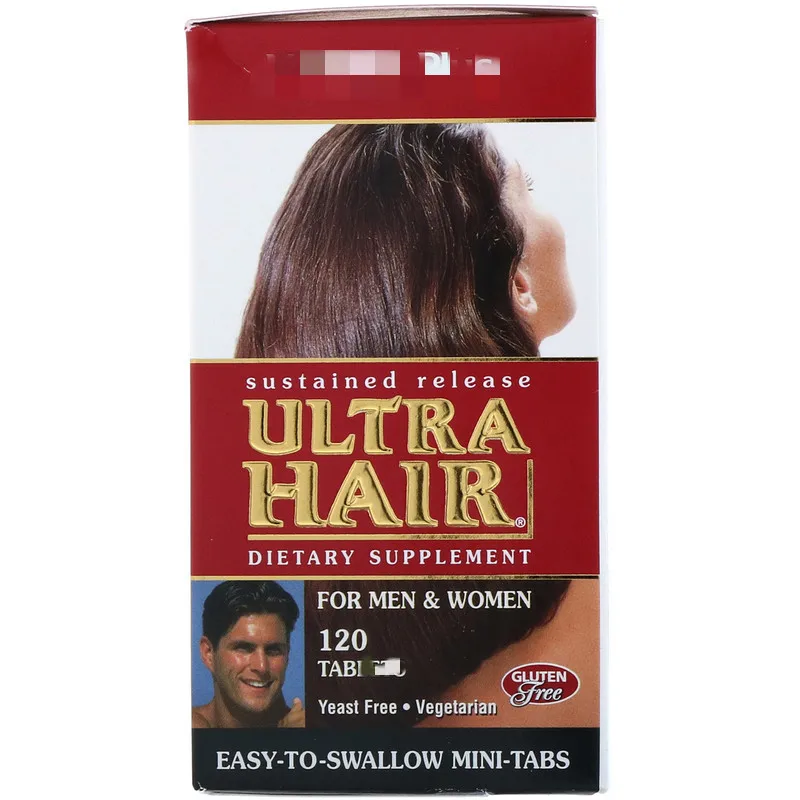 

Ultra Hair, For Men & Women, 120 Tabs