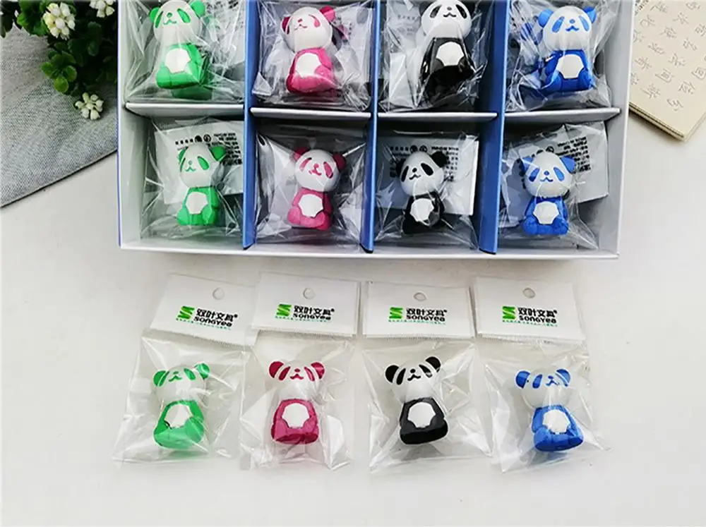 Милый ластик Панда 3D школьные принадлежности детская игрушка * 2 шт. | Канцтовары