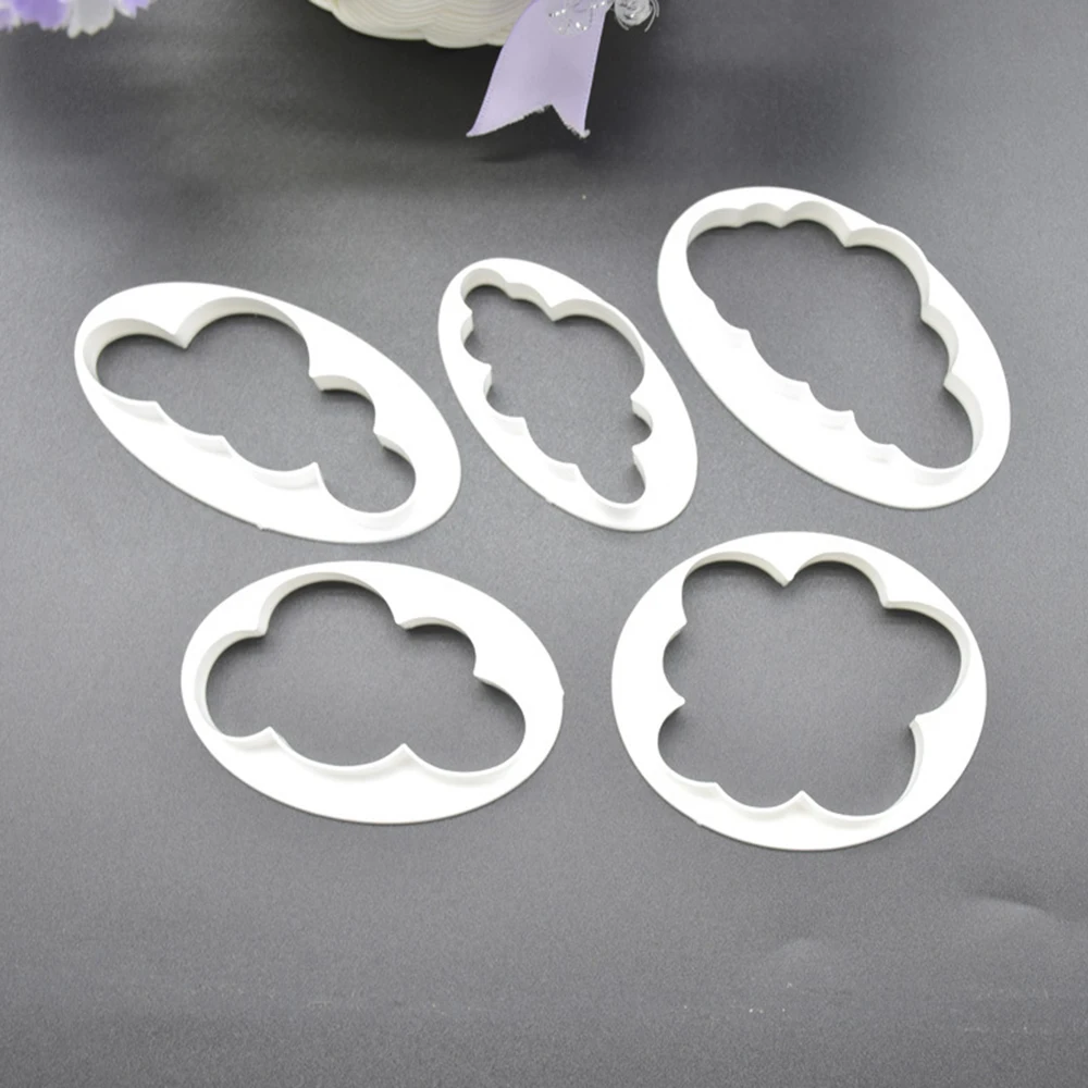 Инструменты для выпечки 5 штук формы резки облаков помадка украшение торта