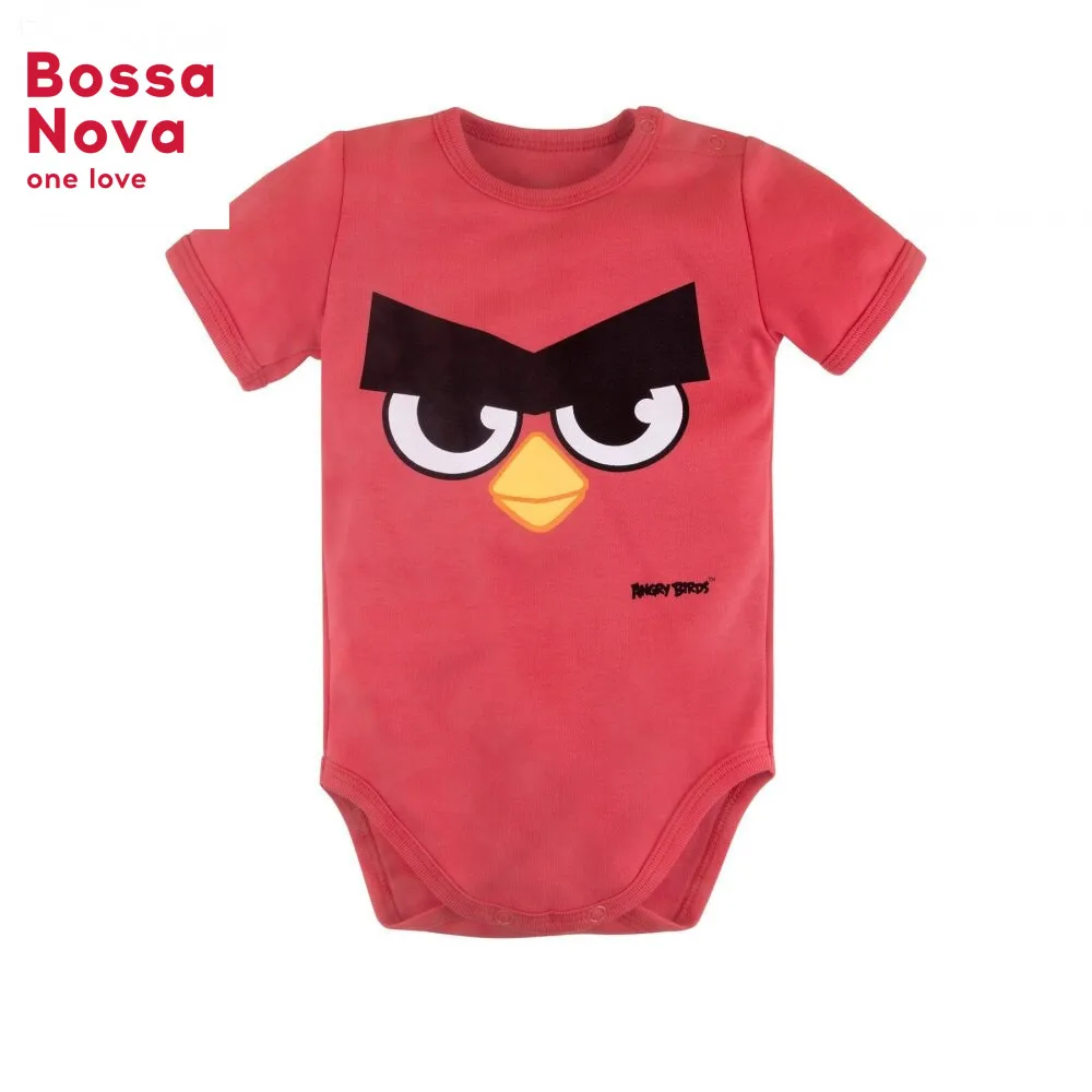 Боди с коротким рукавом 'Angry Birds' BOSSA NOVA 588АБ 361к|Боди для малышек| |