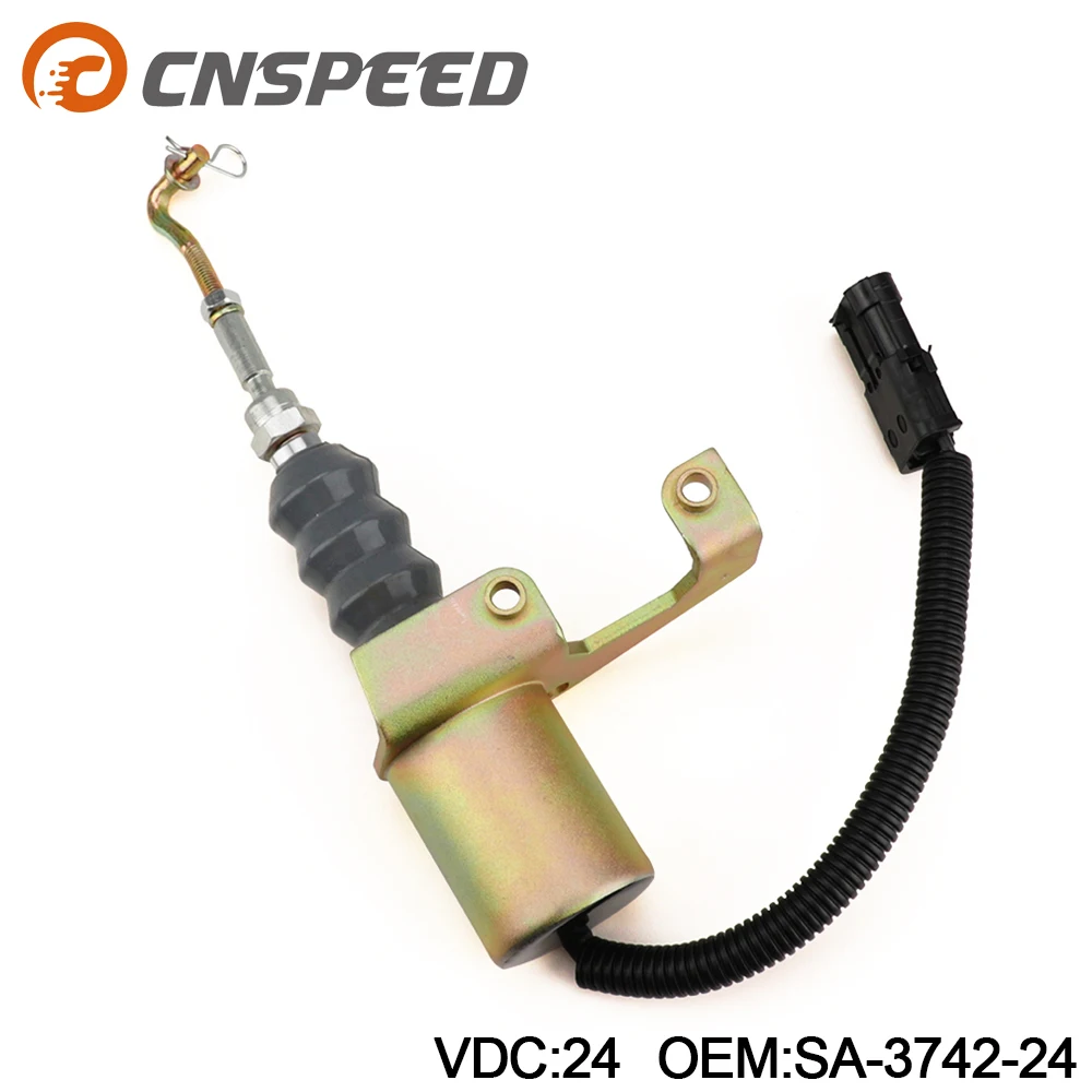 

Shutdown solenoid kits for RSV governor & 24 V 3974947, Z3900107 SA-3742-24, 1751ES for left-hand mounting