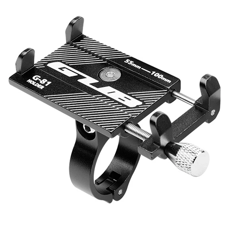 gub g 81 bicycle phone holder for mtb road bike 6063 aluminum alloy ratchet turntable bike phone holder bicycle accessories free global shipping