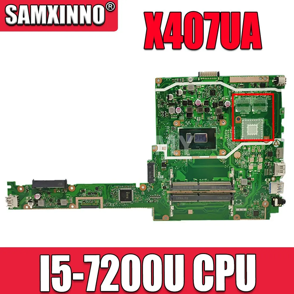 Günstig X407UA Motherboard FÜR ASUS X407UA X407UB X407U A407U Laotop Mainboard Motherboard W/ I5-7200U CPU GM
