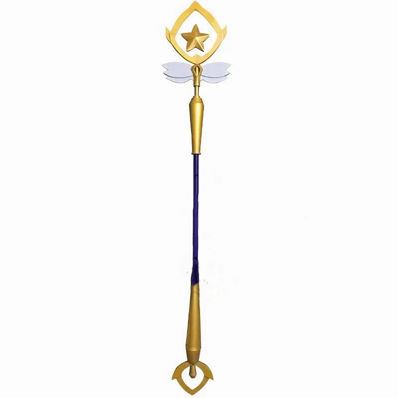 

Game LOL Star Guardian Janna Cosplay Prop Staff Wand Props Halloween Weapon for Halloween Christmas Fancy Party Cosplay Props