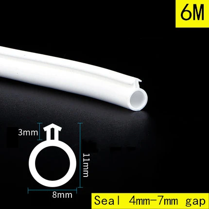 

Звукоизоляционные уплотнительные ленты O-образные 6 м