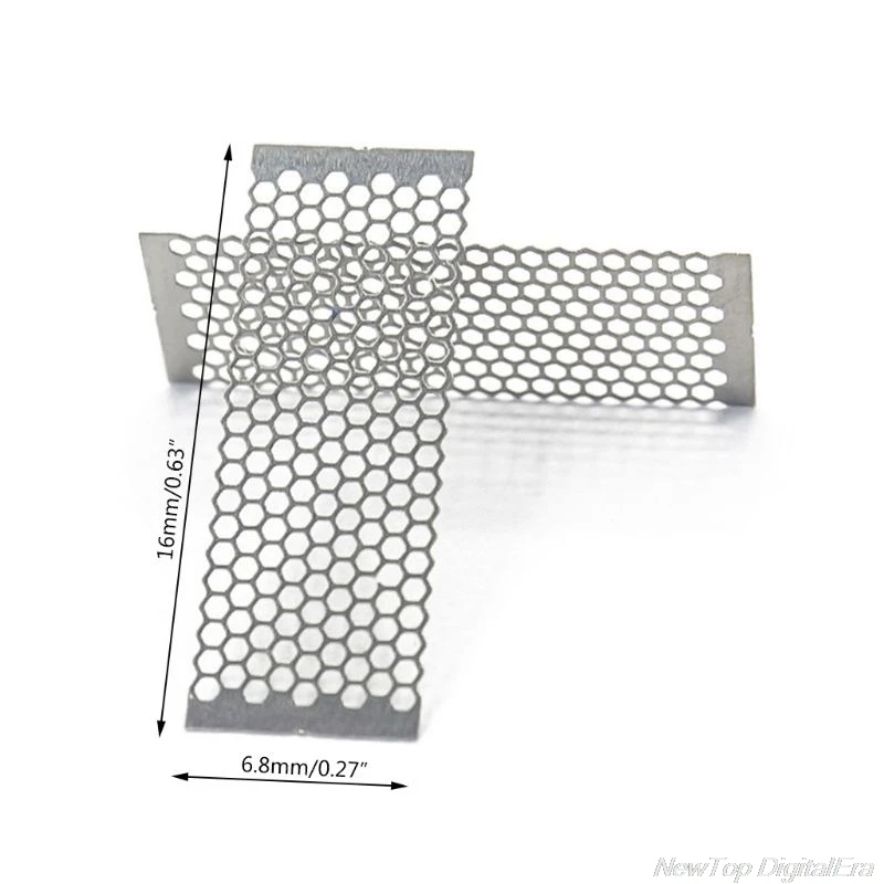 

10PCS 0.12ohm 316SS Stainless Steel Meshwork Pre-Built Mesh Coils Wire for Vape RTA RDA Accessories F20 21 Dropshipping