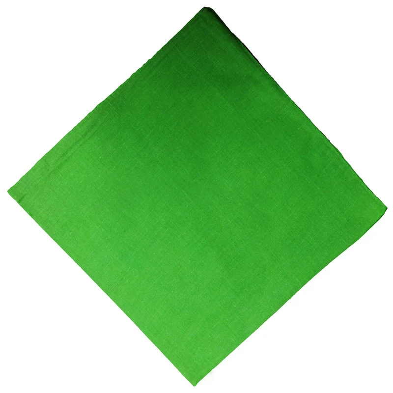 Однотонная цветная бандана в стиле хип-хоп многофункциональные 100% хлопковые