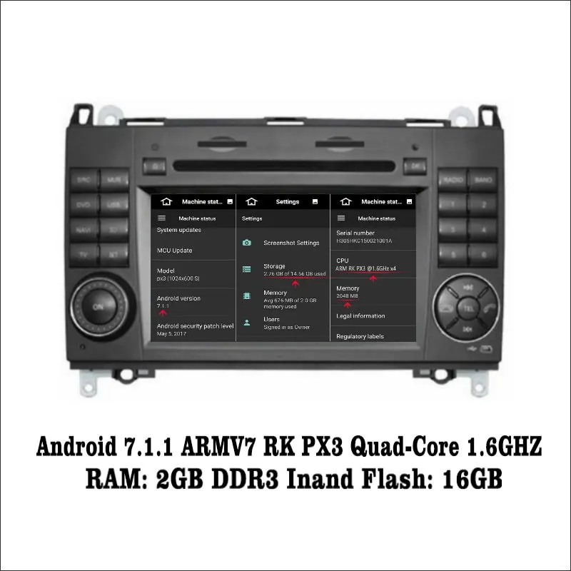 Liislee Android 7.1 2G RAM For Mercedes Benz B Class W245 Car Radio Audio Video Multimedia DVD Player WIFI GPS Navi Navigation | Автомобили