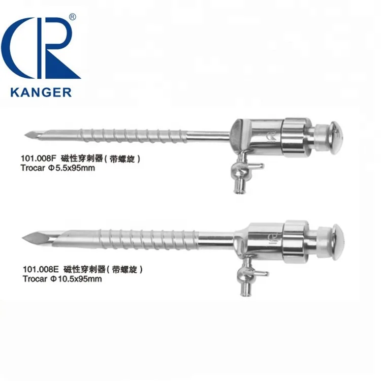 

laparoscope instruments Magnetic reusable disposable trocar