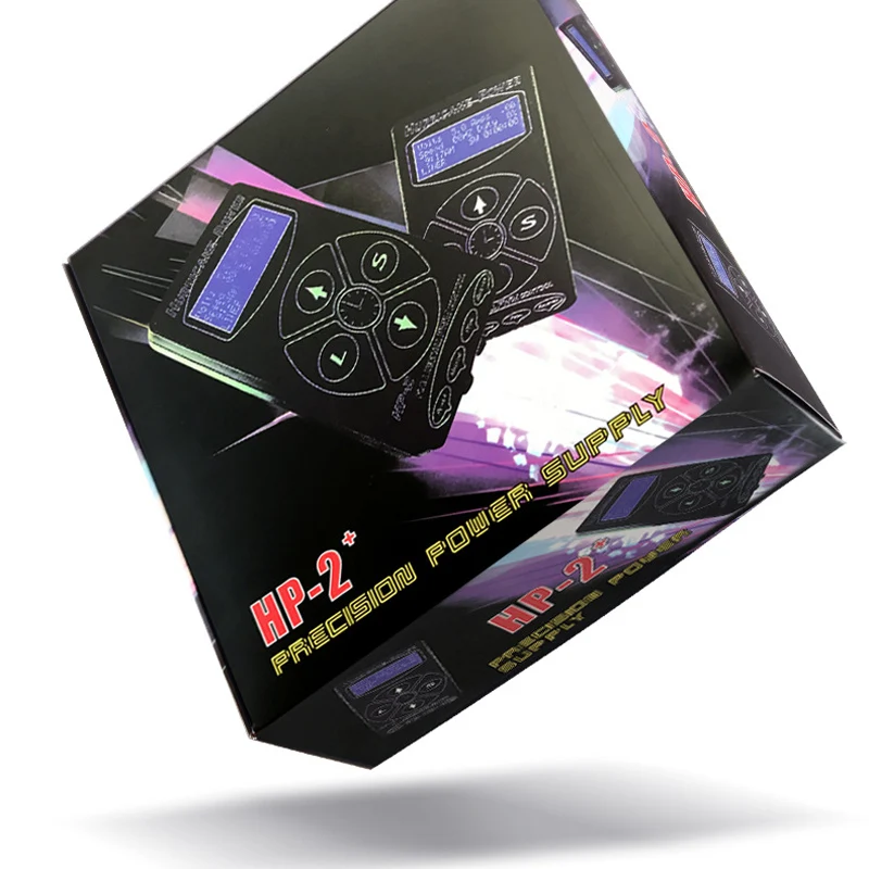 Профессиональный Hurricane hp 2 источник питания для татуировок двойной
