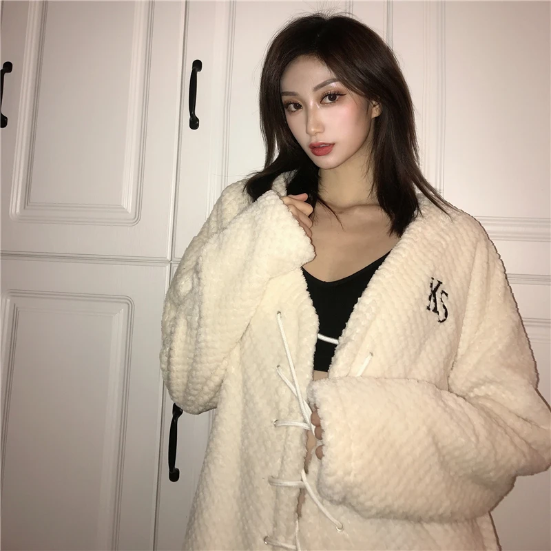 

All-match Warm And Lazy Sweater Women's Slim, Long-sleeved, Loose-fitting Casual Long Coat