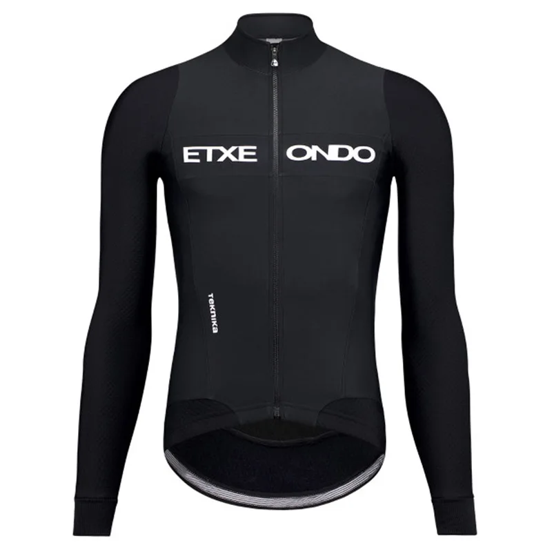 Maillot Испания pro team зима Велосипеды Длинные рукава Джерси термо флисовый Топ Для мужчин mtb велосипеда для верховой езды pro велосипедная форма - Цвет: Jersey   08