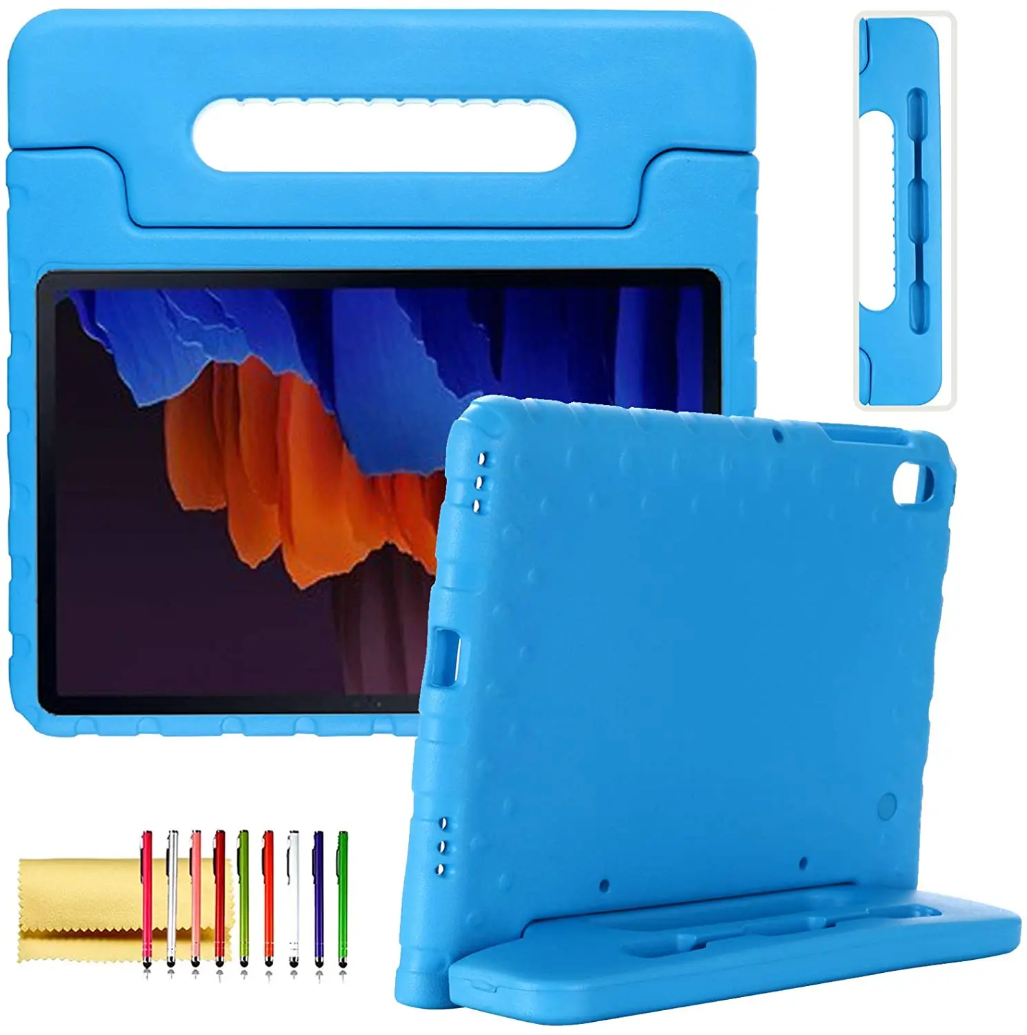 

Kids Tablet case for Samsung Galaxy Tab S7+ SM-T970/T975 Shockproof friendly Anti-shock Drop protection Cover for S7 Plus T976