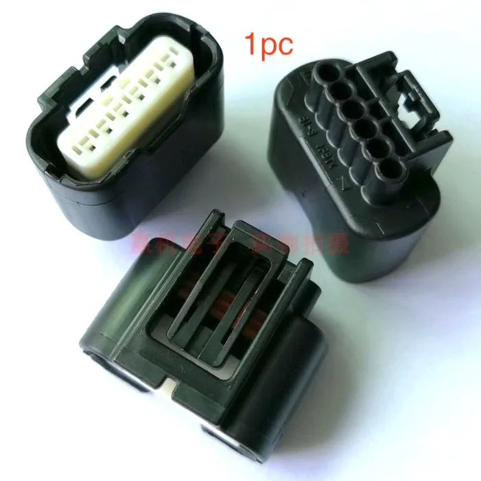 

1pc for Honda Civic Accord Fit vezel Reversing Radar Probe Plug Connector 6PIN wire line cable housing