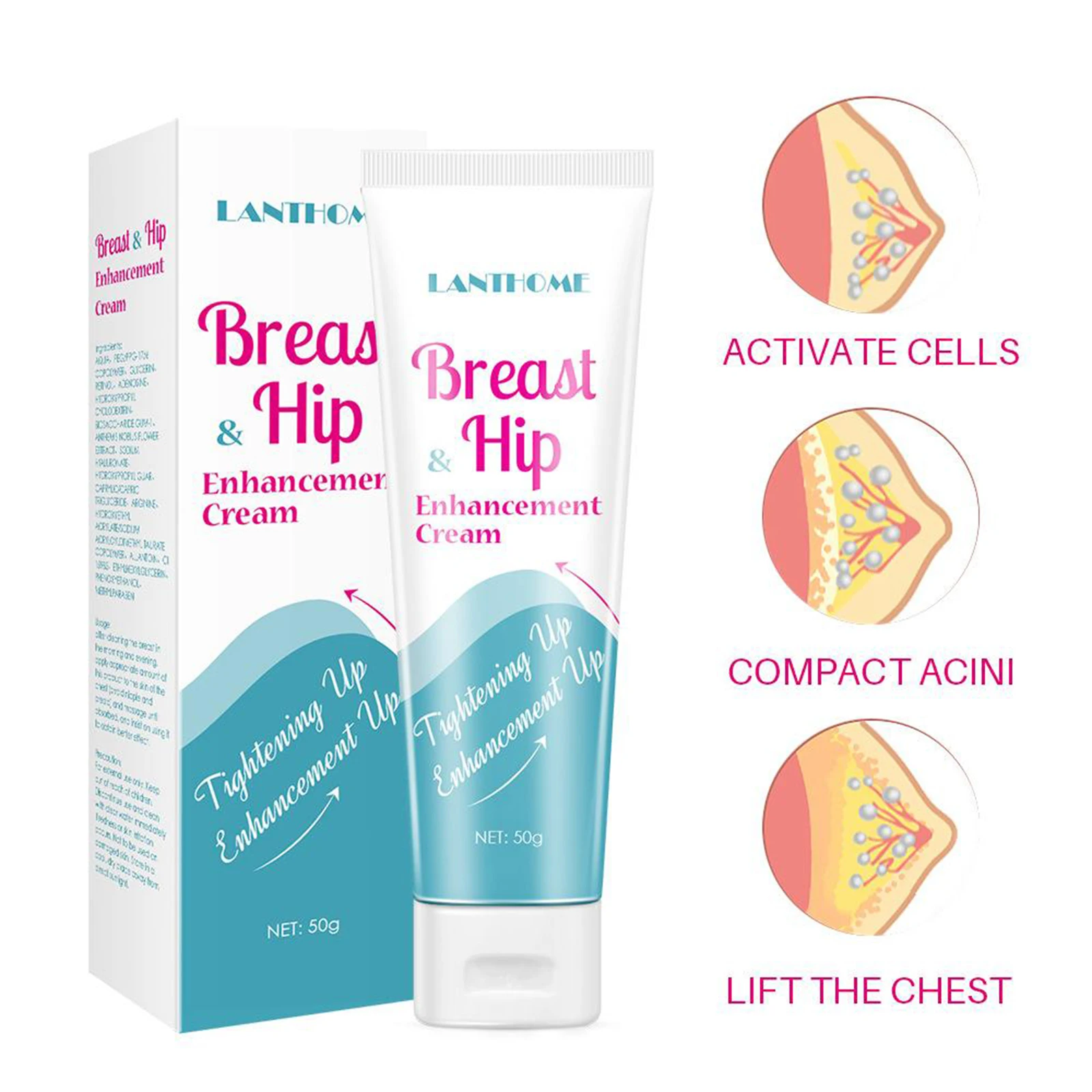 

Upgrade Breast Enhancement Cream Firming Cream Tightening Natural Extract