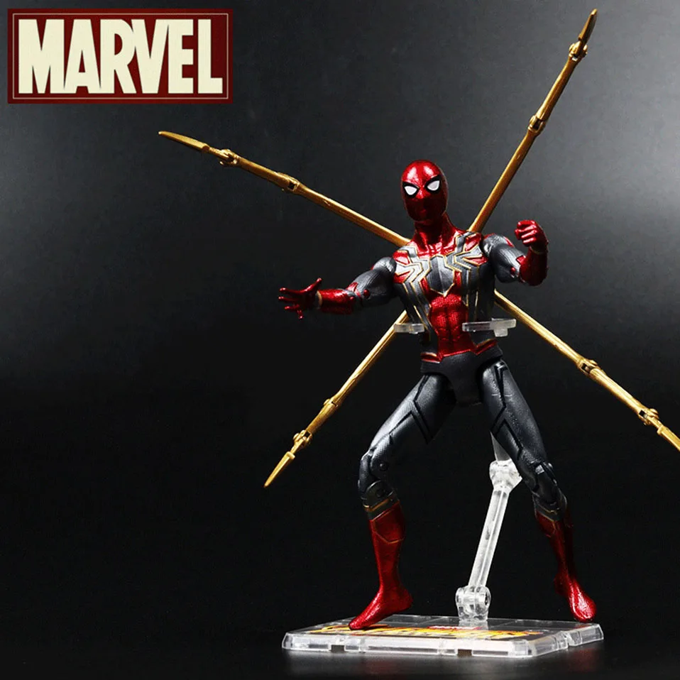 Marvel Мстители Фигурка Игрушка Железный человек паук Капитан Америка Тор военная машина сокол модель игрушки