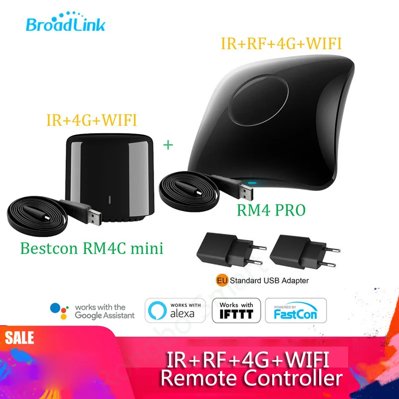 Broadlink RM4 pro/Bestcon RM4C mini Universele IR  RF Afstan
