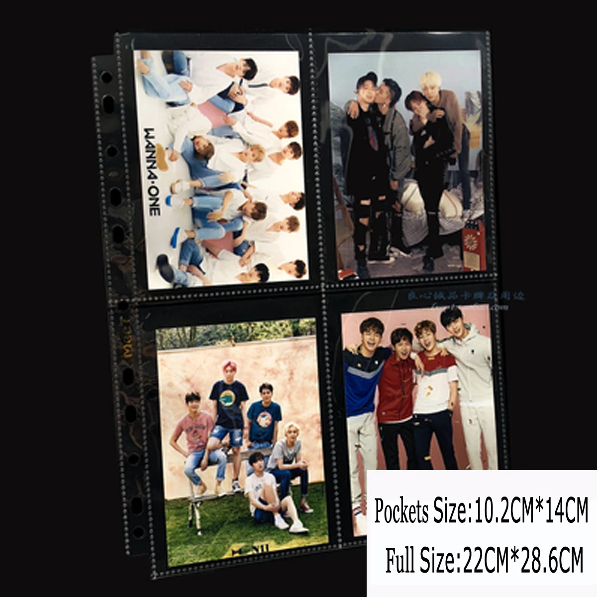 20pages 1 2 3 4 6 8 9 pockets cards page Photo Album for Magical currency collection board game star Post card | Спорт и развлечения