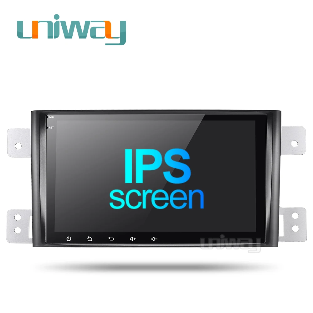 Uniway WT332 android 9 0 автомобильный dvd DSP для suzuki grand 2006-2011 vitara мультимедиа Радио Стерео gps