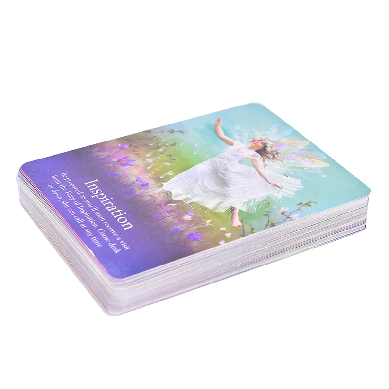 

Tarot Oracle Of The Fairies A 44-Card Deck And Guidebook English Fairy World Guardians