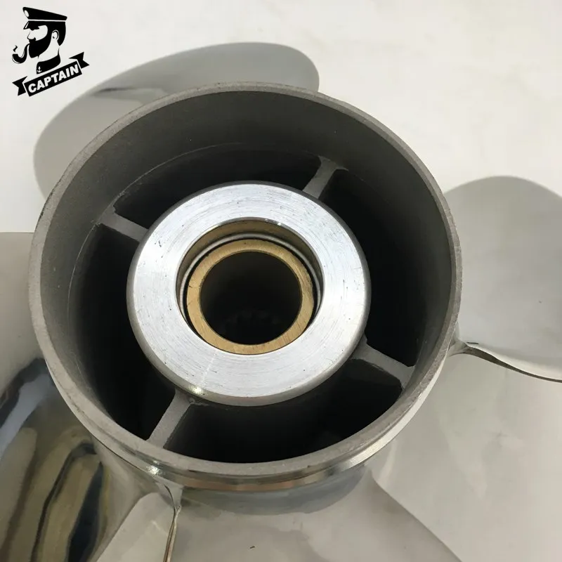 Подвесные двигатели Captain Propeller 13X19 Fit Tohatsu 75HP 90HP 115HP 120HP из нержавеющей стали 15