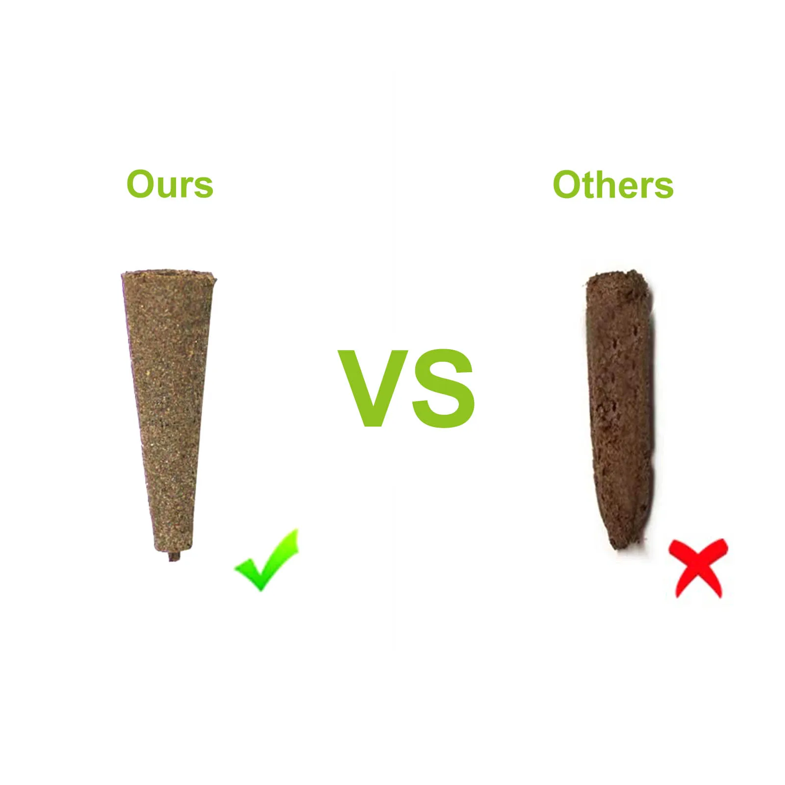 

5/20 pcs Garden Planting Grow Sponge Seed Starter Pods Garden Planting Hydroponic Plug Soil Block Maker (Seeds Are Not Included)