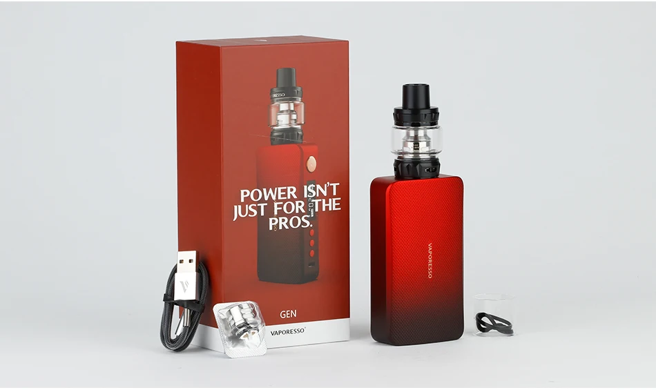 Vaporesso GEN Kit 220 Вт GEN Box Mod и 8 мл SKRR S Tank Fit QF Coil VS Armour Pro Kit электронная сигарета испаритель