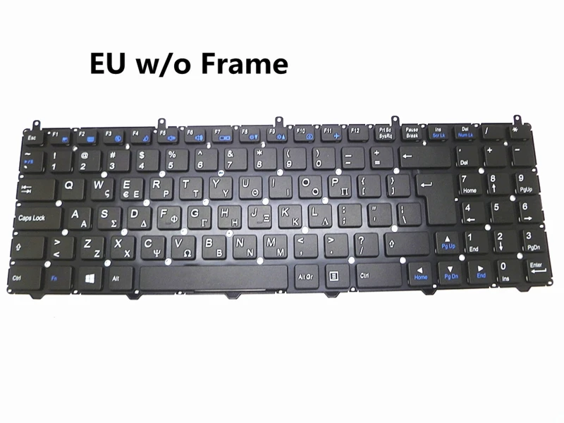 Ноутбук/ноутбук с клавиатурой US EU для Gigabyte Q2556 Q2556N Q2546N Q2546 P15F V2 V3 V5 | Компьютеры и