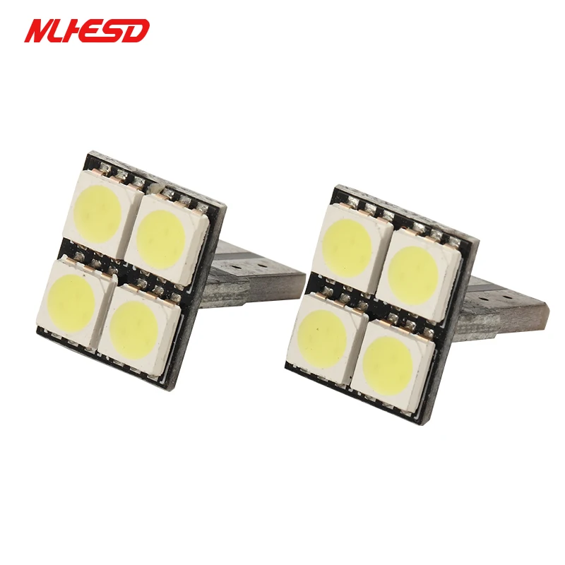10 шт. автомобильные светильник ные лампы T10 W5W 5050 4SMD | Автомобили и мотоциклы