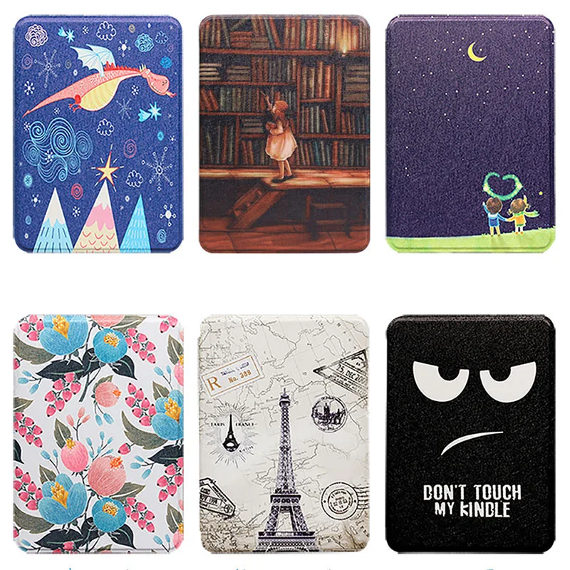 Умный тонкий складной чехол-книжка с магнитной застежкой для Kindle Paperwhite 4 2018 10