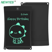 newyes 8 5 inch lcd writing digital tablet drawing notepad electronic handwriting pad graphics board with stylus pen kids gift