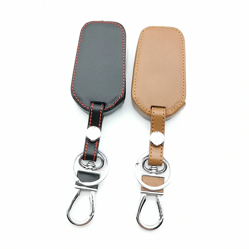 Кожаный чехол для ключа с дистанционным управлением в классическом стиле 100%