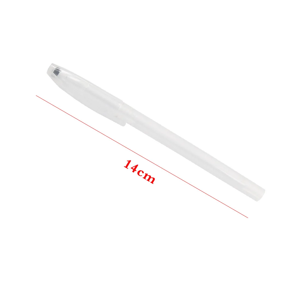 

50pcs Plastic Transparent Pen Case for Water Soluble Fabric Marker Refill Pen Shell for DIY Patchwork Needlework Sewing Tools