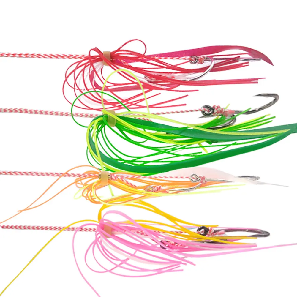 AS Metal Inchiku Jigs 80g100g120g150g180g Slow Pitch с юбкой Assist Snapper Grouper рыболовная приманка для морской