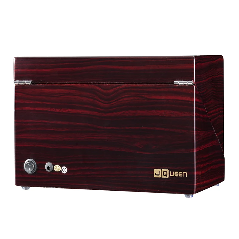 Автоматическое устройство для намотки часов JQUEEN 4 + 0 из черного дерева с выпечкой