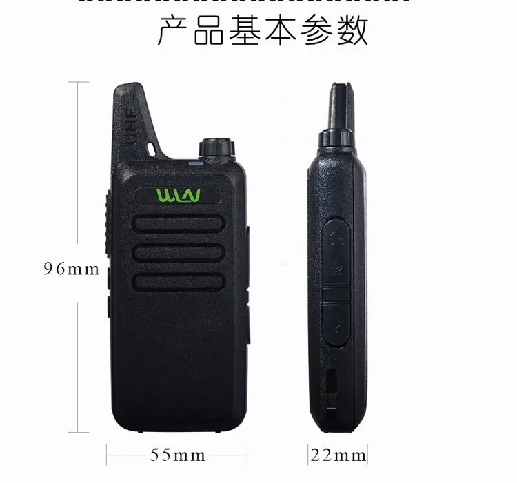4 Шт портативное радио WLN KD-C1 мини Wiress Walkie talkie UHF Портативное двухстороннее радио коммуникатор трансивер рация