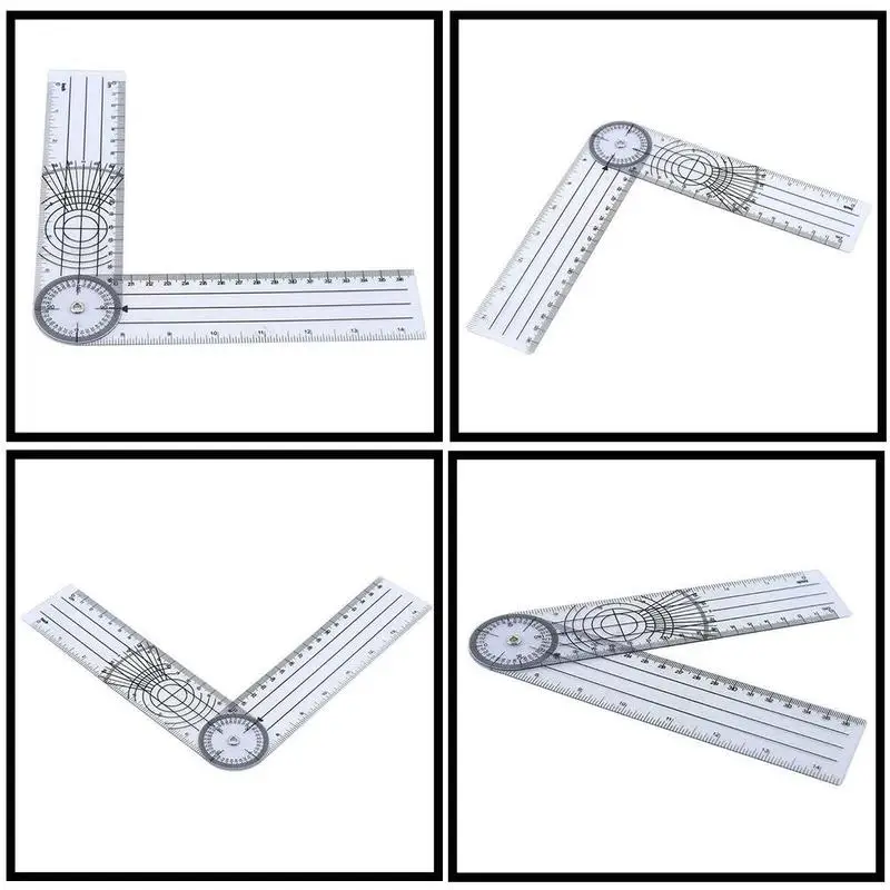 

30cm Flexible Folding Ruler Multifunction Plastic Office For Kids Drawing Rulers Stationery Students I0B9