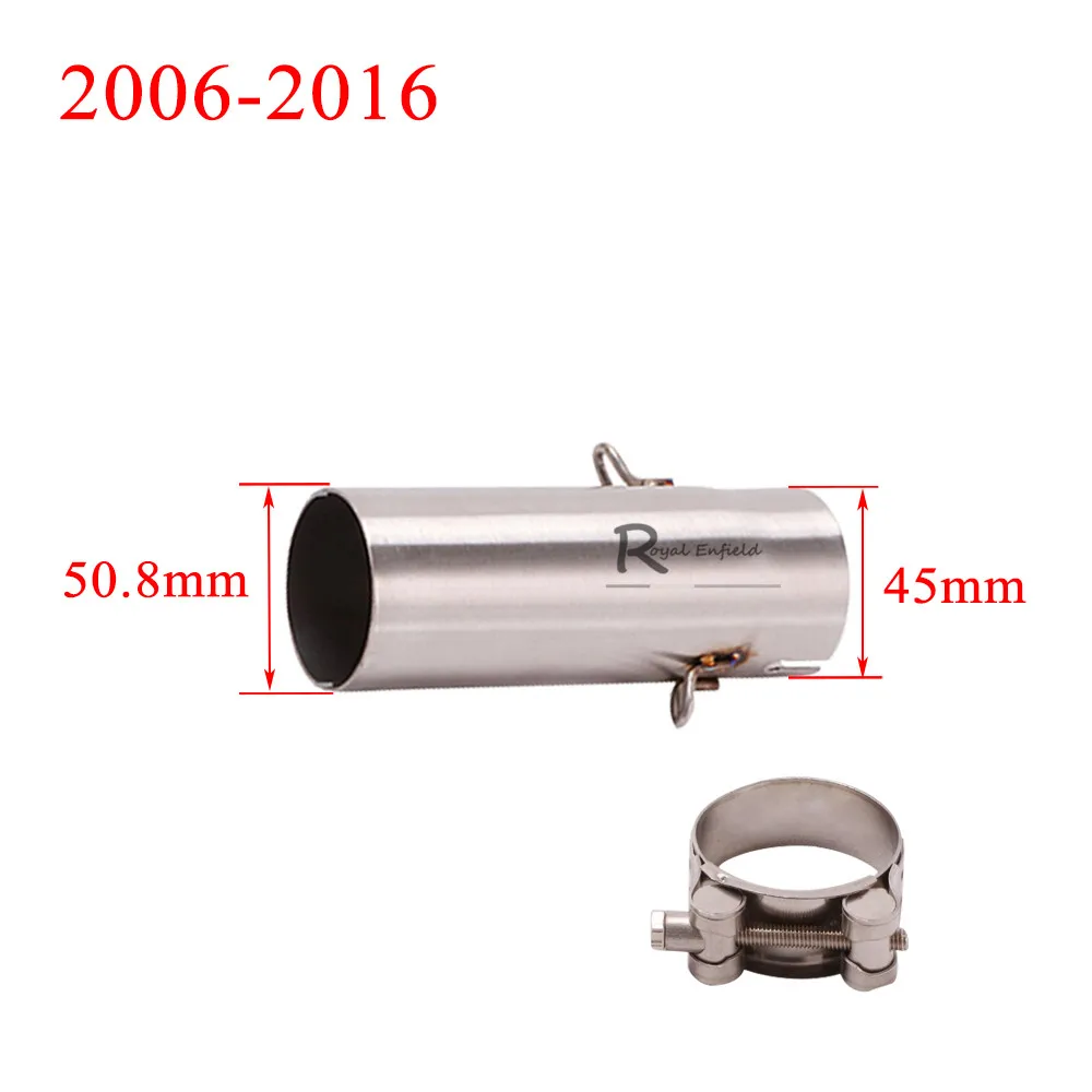 Для Yamaha R6 YZF R 6 2006 2016 1998 2005 2018 2019 мотоциклетные выхлопные трубы соединитель