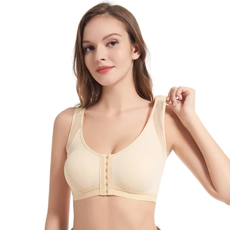 

Women Sports Bra Breathable Anti-sweat Fitness Yoga Running Vest Running High Shock-Proof Sports Tank Top Push Up Bralette