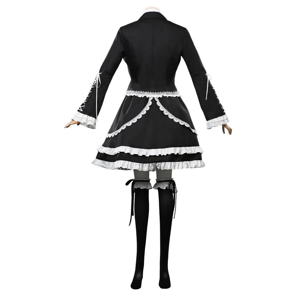 Костюм для косплея аниме Danganronpa Celestia Ludenberg Униформа наряды костюмы на Хэллоуин