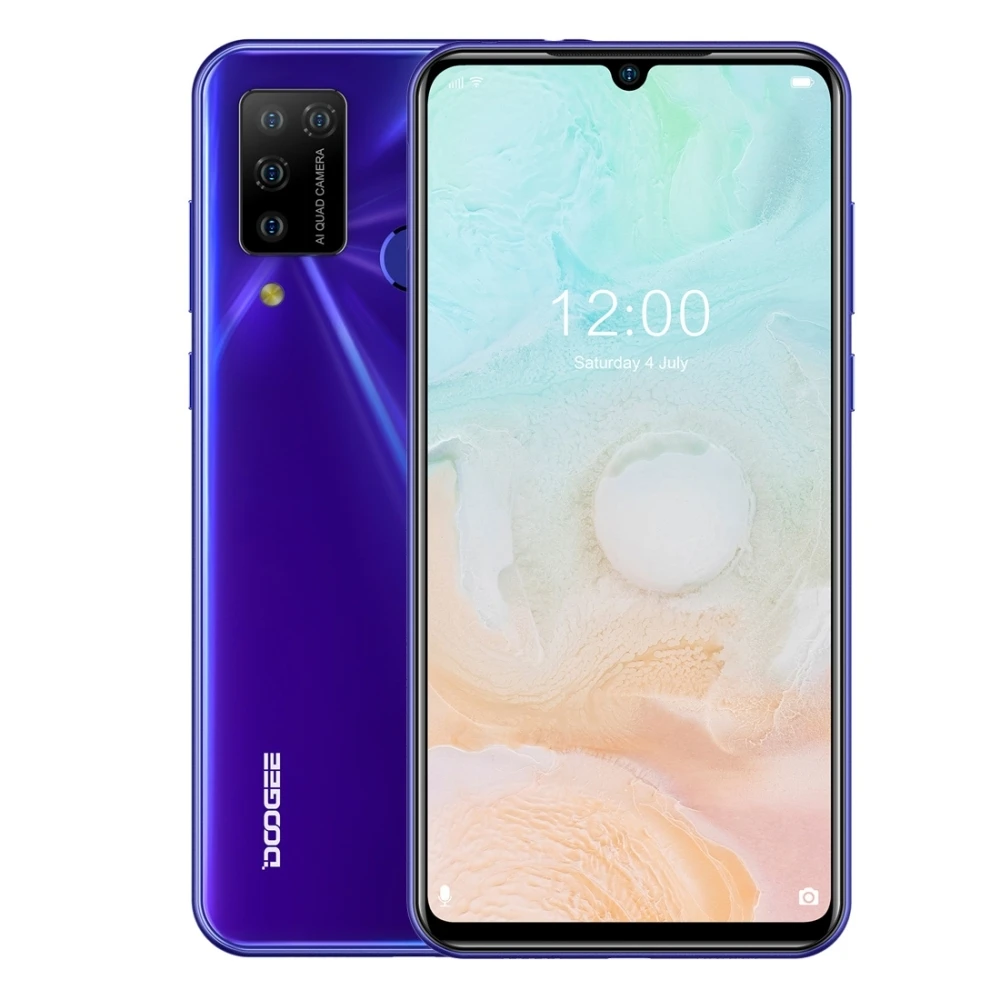Смартфон DOOGEE N20 Pro разблокированный ОЗУ 6 Гб ПЗУ 128 ГБ Android мобильный телефон