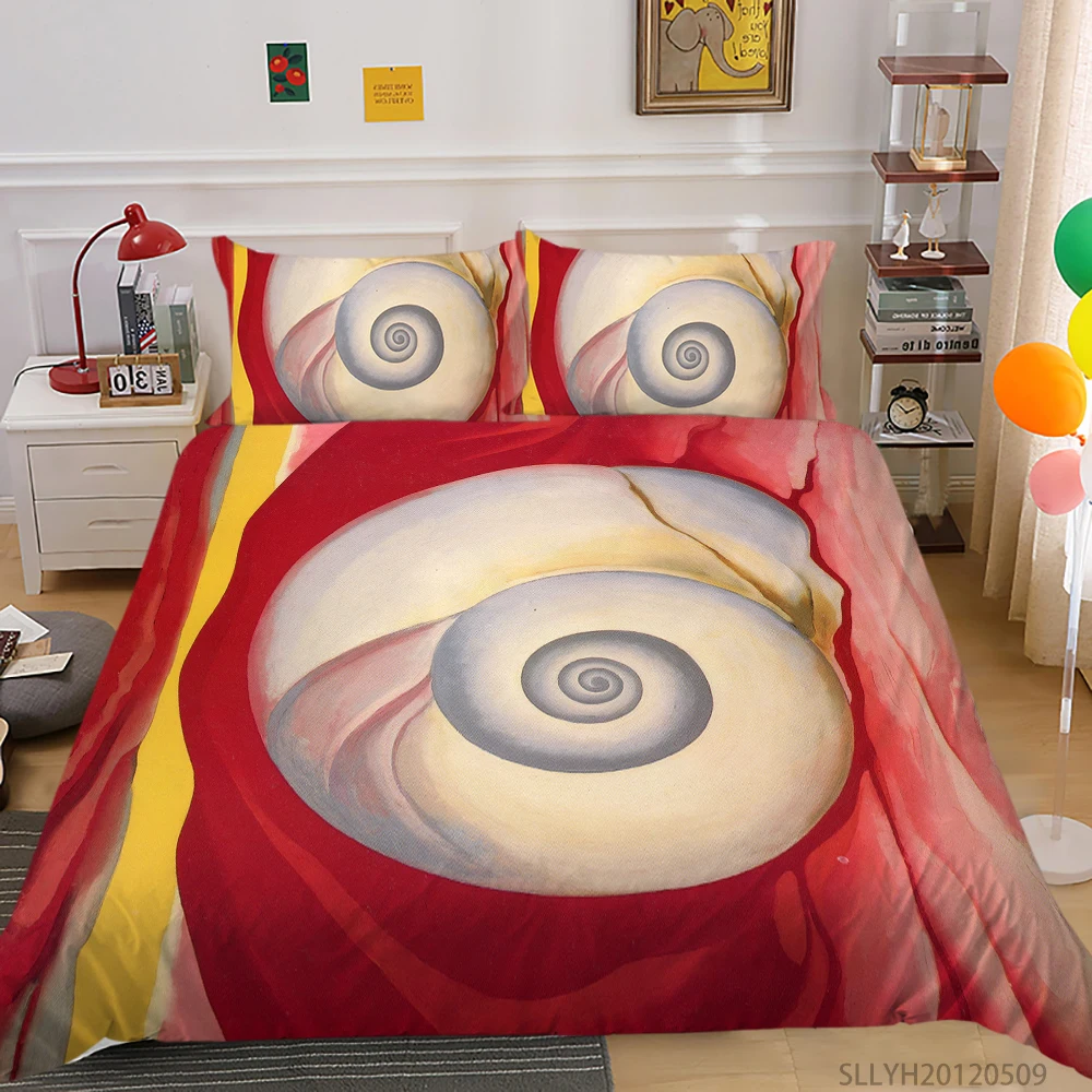 

Home Textile 3D Bedding Set King Size Duvet Cover Set 2/3 Pcs Oil Painting Print Bed Set Pillowcases Bedroom Decoration